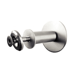 Schösswender Handlaufstütze Niro f.Flachhandlauf bis 40mm Stärke,  inkl.Stockschraube