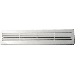 NORMBAU Bad-Lüftung BLZ77 Weiss Türausschnitt: 436x76mm