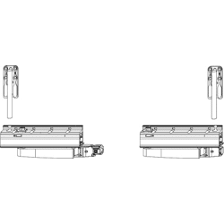 MACO Packung Laufwagen SKB-S/SE links 160kg