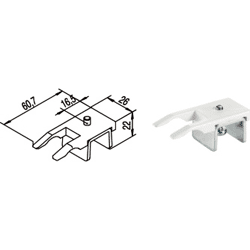HELM 65 P Fangstopper,  verzinkt,  Fangfeder aus Kunststoff