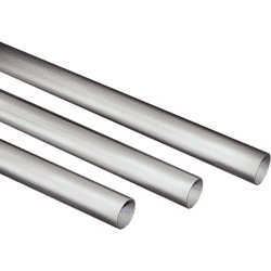 Schösswender Handlaufrohr 2000mm DM 42, 4mm Edelstahl matt (Korn 240)