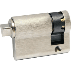 ABUS Dreikantzylinder Länge 30/35 mm,  beids. Dreikant 8 mm Ni