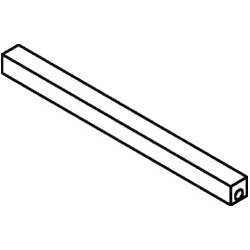 NORMBAU Drückerstift 8x140mm
