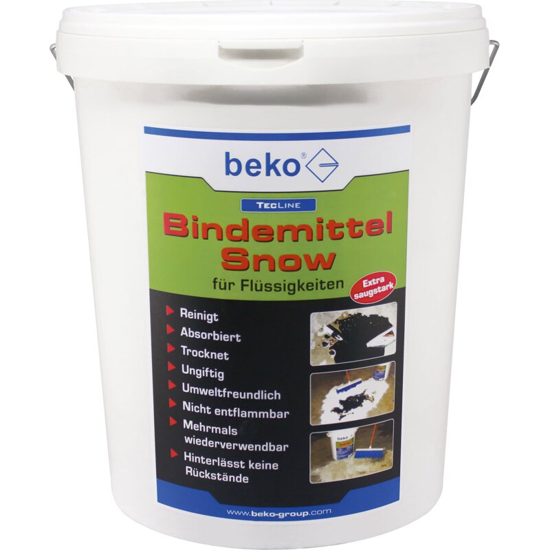 BEKO SNOW Bindemittel Kübel 4,5 Kg.