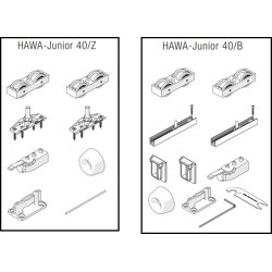 HAWA Junior 40/B Grundkarton neu (2018), 1 flg., ohne Laufsc