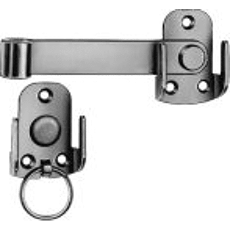 Ladenmittelverschluss Gr.110,  schwarz