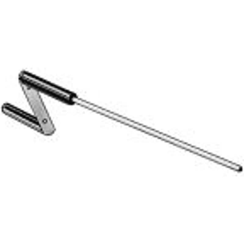 Handkurbel Fix 650mm, schwarz