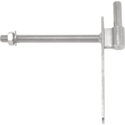 Sonneck Durchschraubkegel Niro Look,  Länge: 180mm,  Dorn 18mm,  M14x200mm
