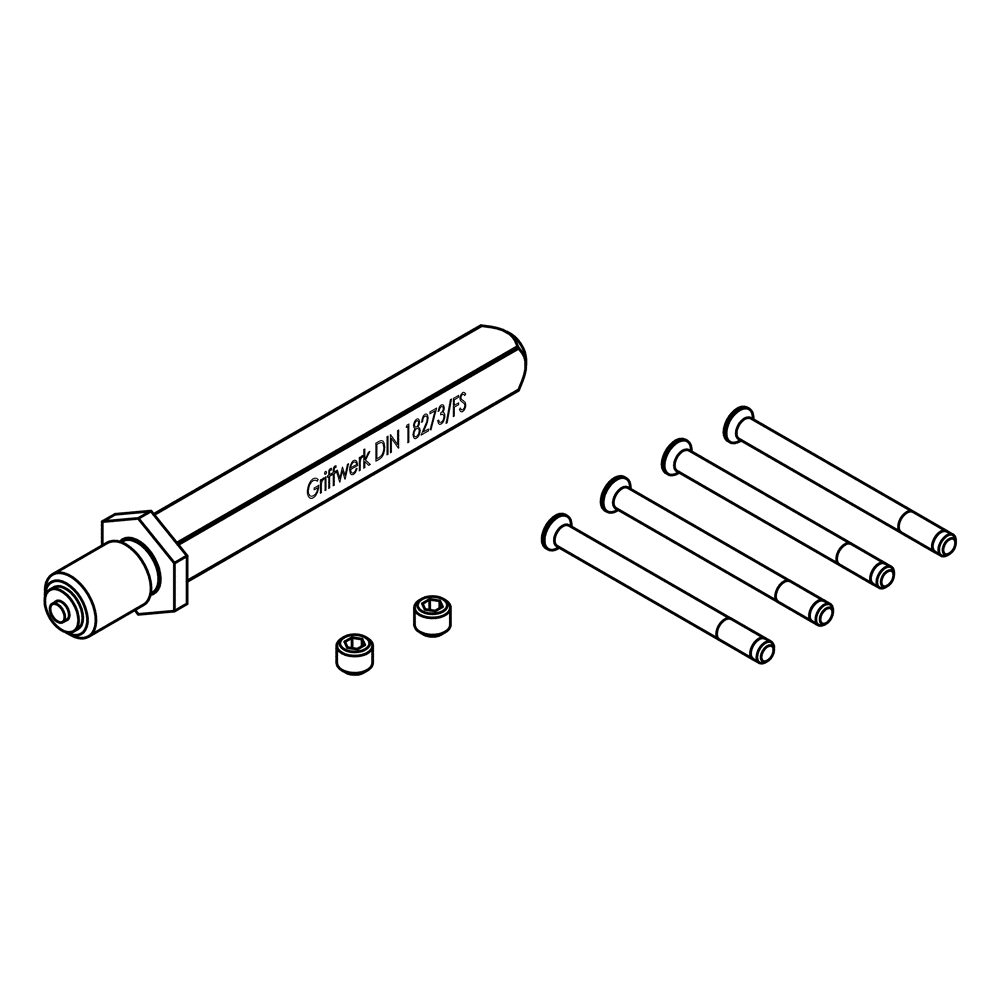 Türstärke Erweiterungsset 40-45mm