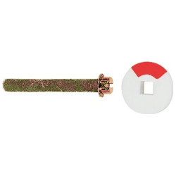 Grundmann WG Notöffner, Modell 253D Rot/Weiß Scheibe mit Vierkantloch,
