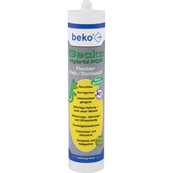 BEKO GECKO Kleber 1-K Hybrid POP schwarz, Kartusche 310 ml