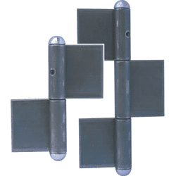 Konstruktionsband Grudke HPK1401,  2-teilig,  Bandhöhe 165mm,  Stahl blank