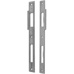 Grundmann Lappen-Schließblech 3/DB eckig 210x24x30mm,  verzinkt LS/RS