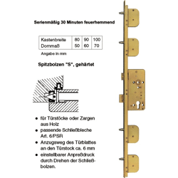 Grundmann WG MVS913, DM 60mm, links Eckstulp 20x2100x4mm Nirolook