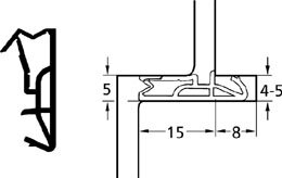 Haustürdichtung Typ DS155A