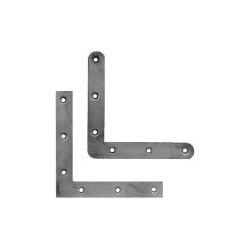 Fensterscheinhaken eckig, verzinkt Schenkelläng100mm, Breit16mm, Stärk 1,3mm