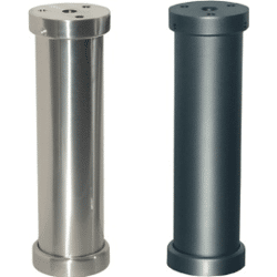 Barkonsole Stahl gerade Edelsthal Optik D: 50mm Höhe: 200mm