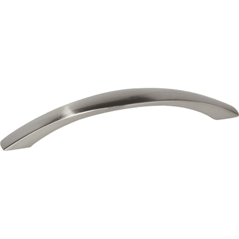 Segmentbogengriff Alu Edelstahl finish LA: 128mm GL: 154mm B: 17mm