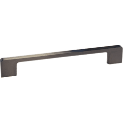 Grimme Griff Zamak Edelstahl finish LA: 192mm  GL: 204mm  B: 9mm  H