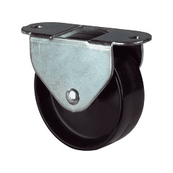 BS Rollen Kastenrolle f. weiche Böden D: 15mm  Pl.: 30x16mm  Tragk.: 2