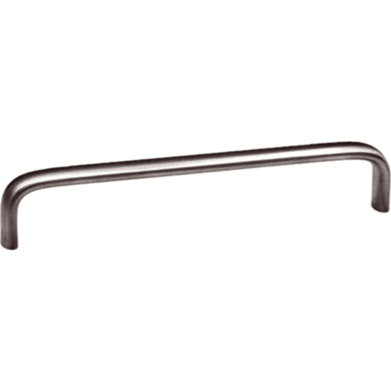Bügelgriff oval Edelstahl gebürstet B: 16mm LA: 160mm GL: 168mm T: 35mm