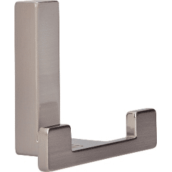 SIRO Mantelhaken 2-fach 2325 vernickelt fein. BxHxT: 70x60x40mm