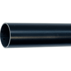 Grimme Möbelrohr RUND Schwarz 25mm Länge: 1900mm