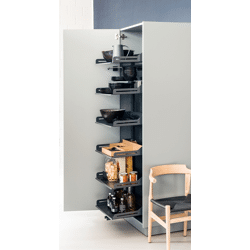 peka Hochschrankauszug Set - Pleno Standard mind.lichte Höhe 1600 mm,  4 Tablare