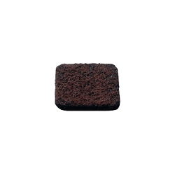 Filzgleiter selbstklebend braun,  17 x 17mm,  20 Stk.