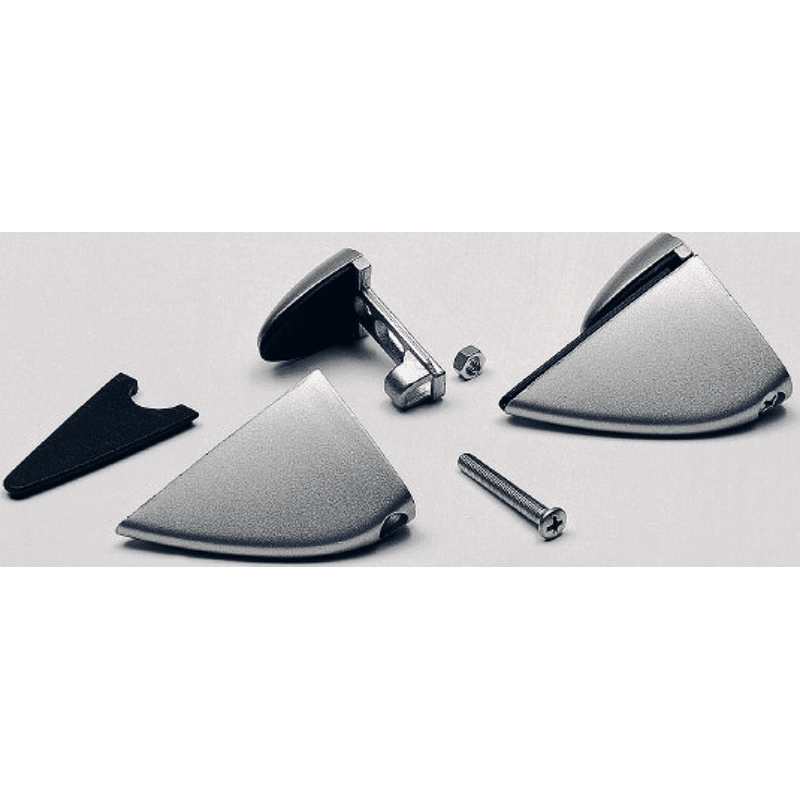 Tablarträger 4 - 20 mm Edelstahl finish
