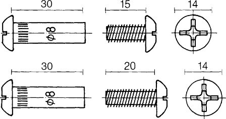 Verbindungsschraube