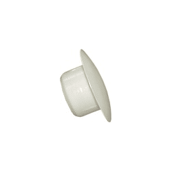 Plasticmetall Abdeckkappen PVC weiss 12mm