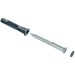 Pohl ELEMENT SYSTEM Schrauben und Dübel vz 4, 5x50mm SB= 20 Stk.