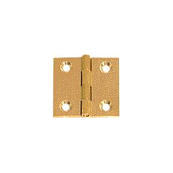 Scharnierband Messing matt BxH: 30x30 mm, Stärke: ca. 1, 5 mm