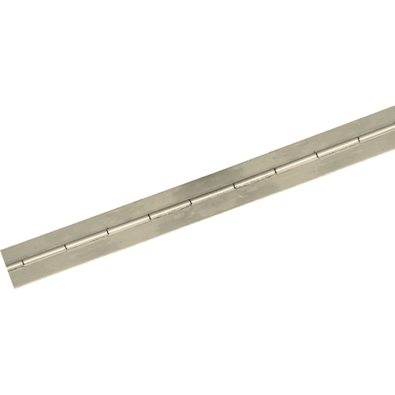 Stangenscharnier Edelstahl o.Löcher B: 40mm D:2 mm MSt.: 1,0 mm RSt.: 4 mm