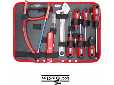 WISVO Werkzeugkoffer 151-teilig