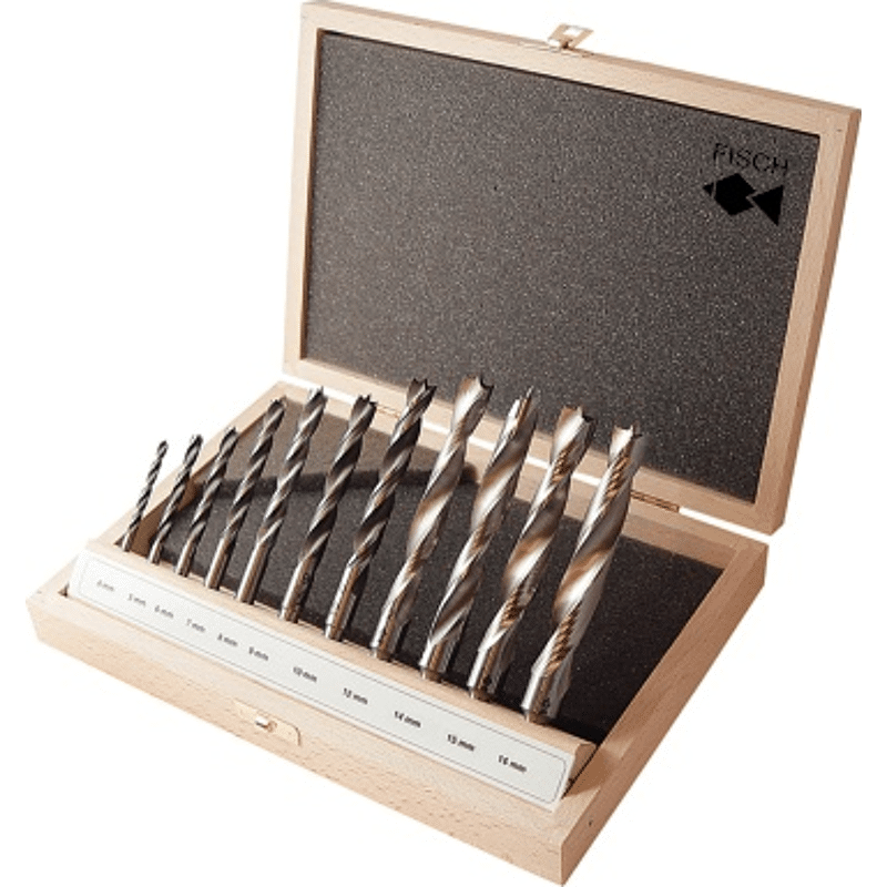 Holzbohrer-Set 11-teilig 4-16 mm