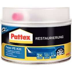 Faser PE-Kitt Pattex + Härter 750g + 30g Härter