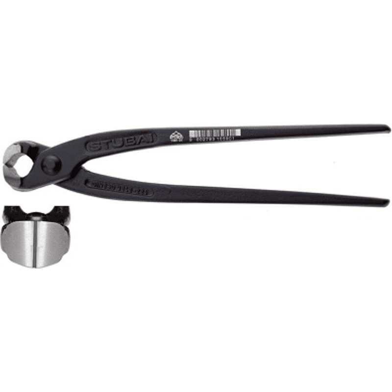 Betonzange Schneide flach/schwarf Stubai Länge: 220 mm