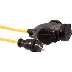 Dreiwegekupplung mit Kabel 5M K35