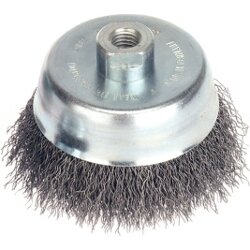 TYROLIT Drahtbürsten konisch für Winkelschleifer INOX gew.  75x20xM1