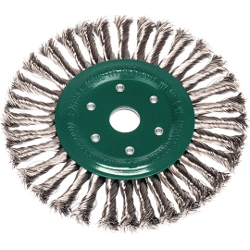 Drahtbürsten für Winkelschleifer Stahldraht gezopft 178x13x22,2 0,5mm