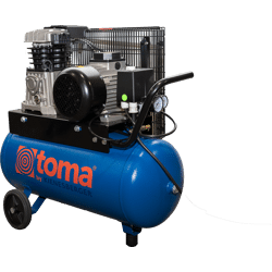 toma Kompressor KTK300-50L-230V 10bar 2-Zylinderaggregat, 169l/min Liefermenge