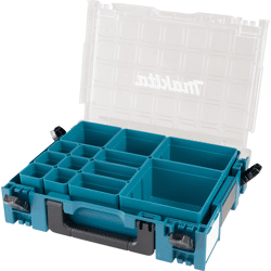 Makita MAKPAC-ORGANIZER HxBxT 105x395x295mm +13 Boxen in 5 Größen +