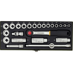 Steckschlüsselsatz PROXXON .3/8" SW6-SW24 20-teilig