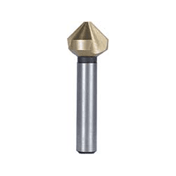 Ruko Entgratsenker HSS-TiN Senker-Dm:25, 0 mm Schaft-Dm:10 mm