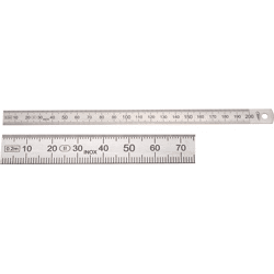 Stahl-Maßstab Dimension: 30x1, 0x500 mm
