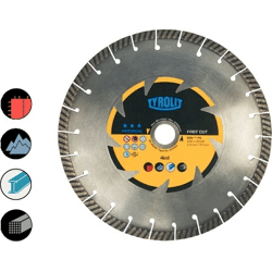 TYROLIT DIAMANT-Trennscheibe  PREMIUM 4IN1 230mm