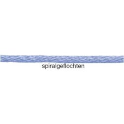 Pewag TEWE-Seil Spiralgeflochten  10 mm Blau