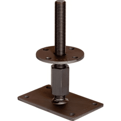 Pitzl® Pfostenträger  10921.1600 Re/Li Gewinde M24, m.Gewind